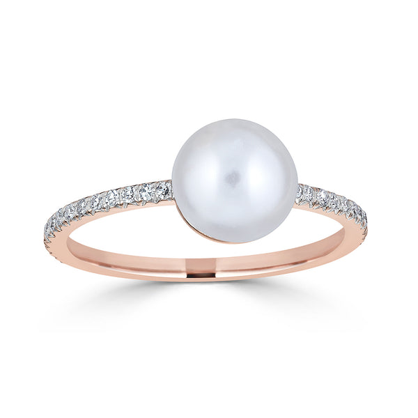PEARLS AND PEBBLES RING